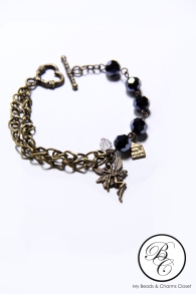 Dark Fairy Charm Bracelet #2 (front 2)